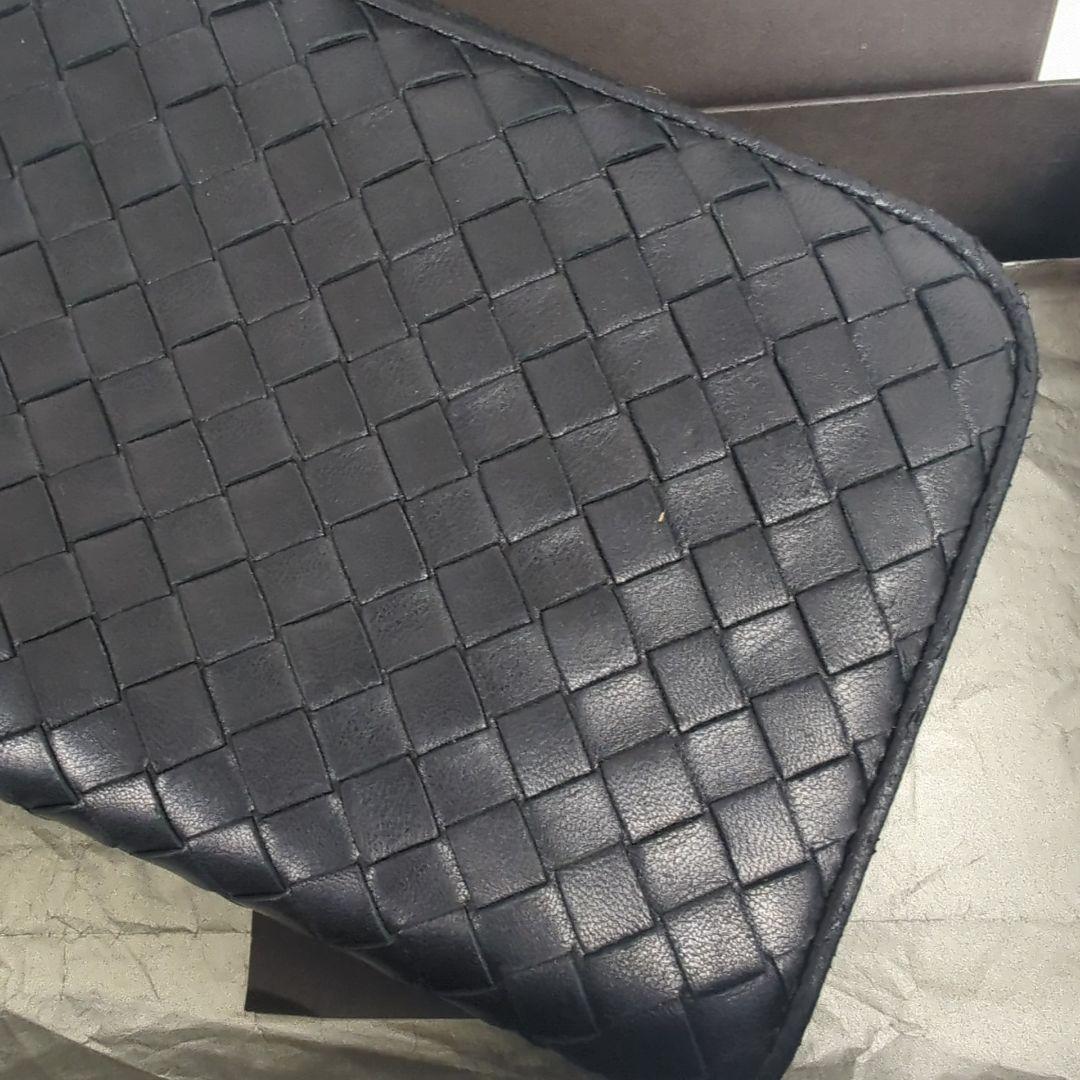 【美品】BOTTEGA VENETA イントレチャート 長財布 ジップ ジッピー