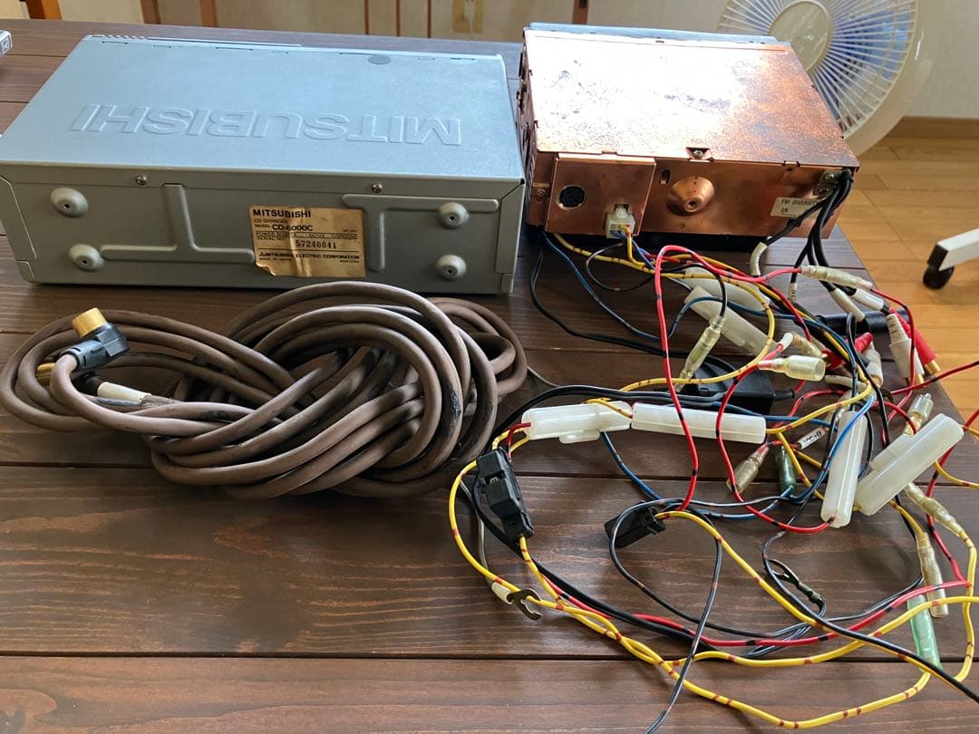 三菱 TZ-5000 DAT デッキ、オーディオコントローラー、CDチェンジャー