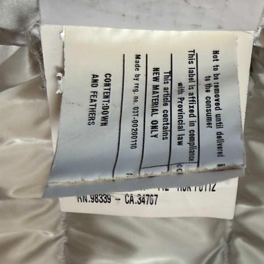 し*う様 PRADA プラダ　 ダウンジャケット グレー　ファー付き