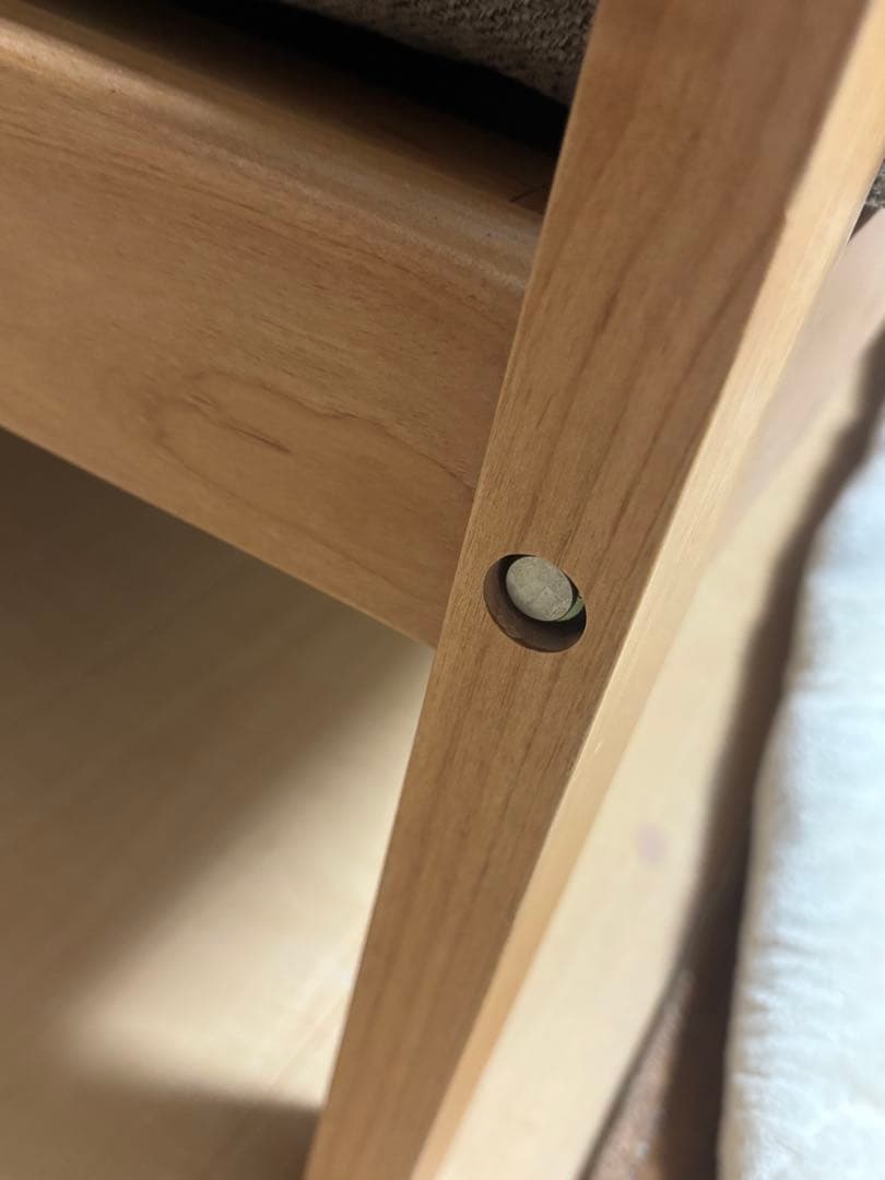 【期間限定】ニトリ　グレー　3人掛けソファ　アルナスKD