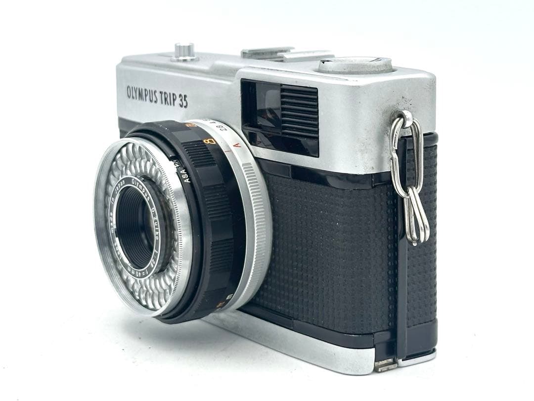 【完動品】OLYMPUS TRIP 35 フィルムカメラ 動作確認済 赤ベロOK