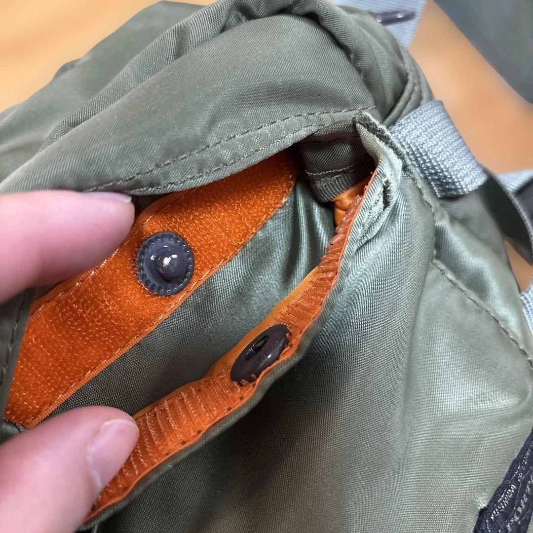 3way ポーター タンカー　セージグリーン　ボディバッグ　ウエストバッグ