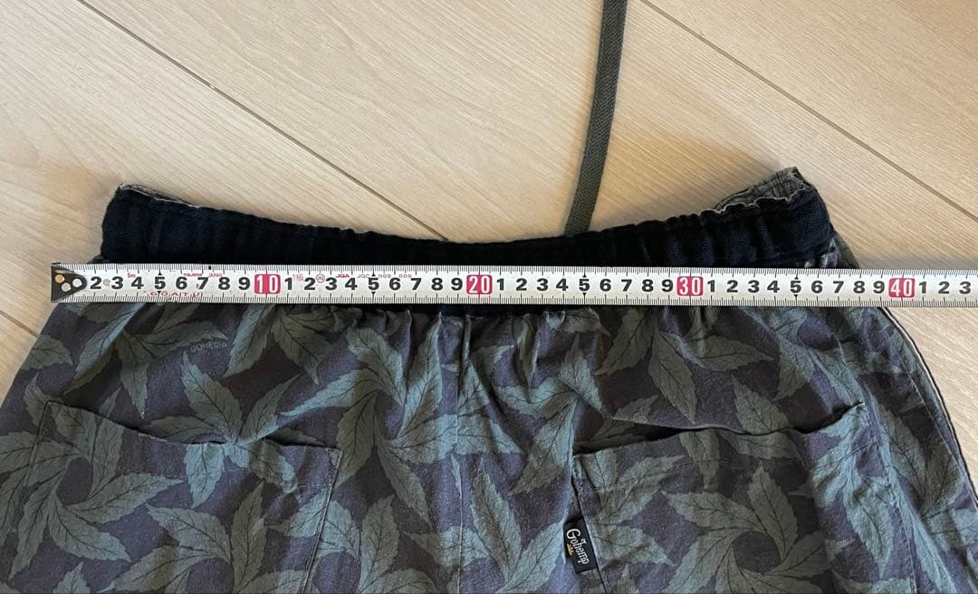 GO HEMP セットアップ ヘンプ コットン 半袖シャツ イージーパンツ M