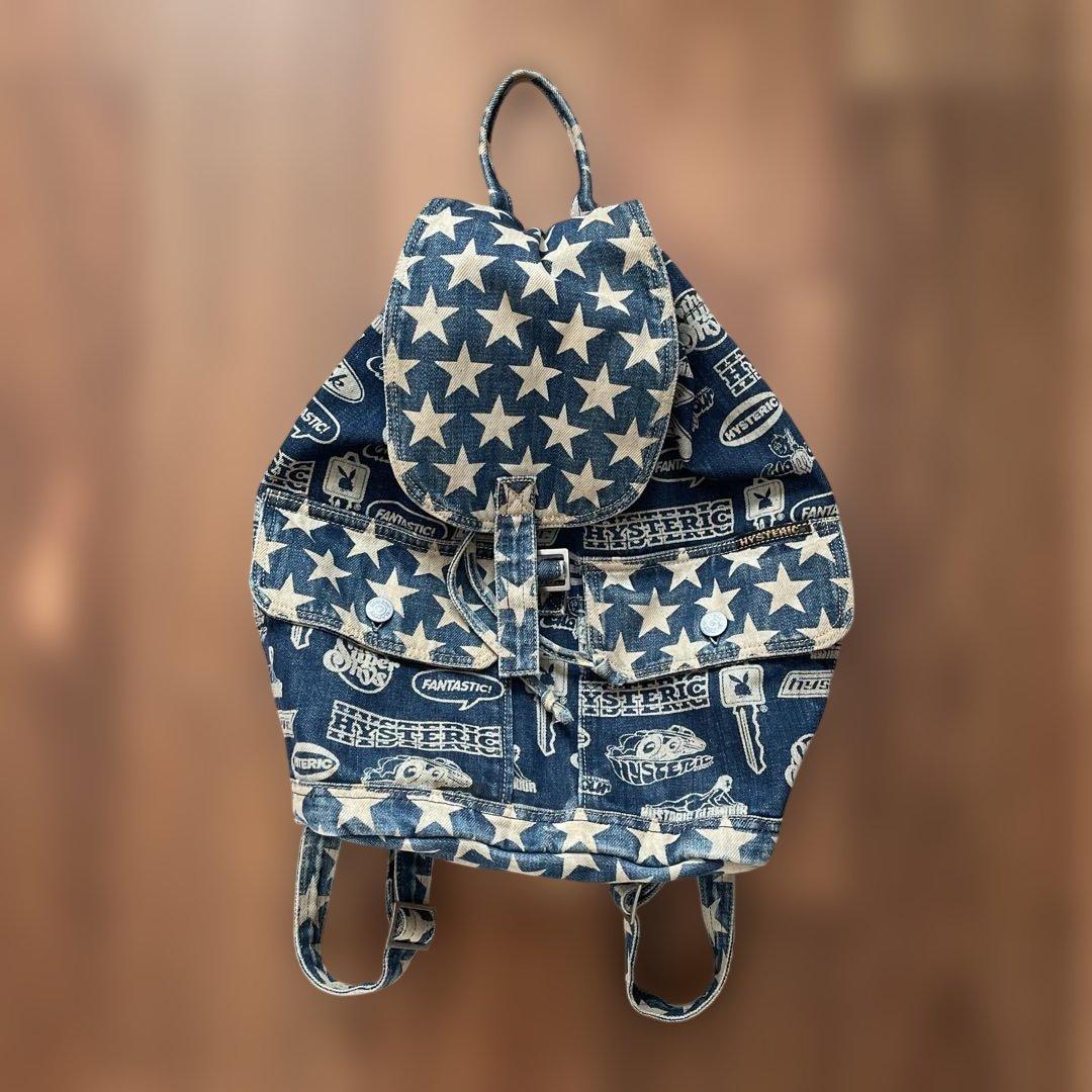 ヴィンテージ　ヒステリックグラマー　デニムバックパック