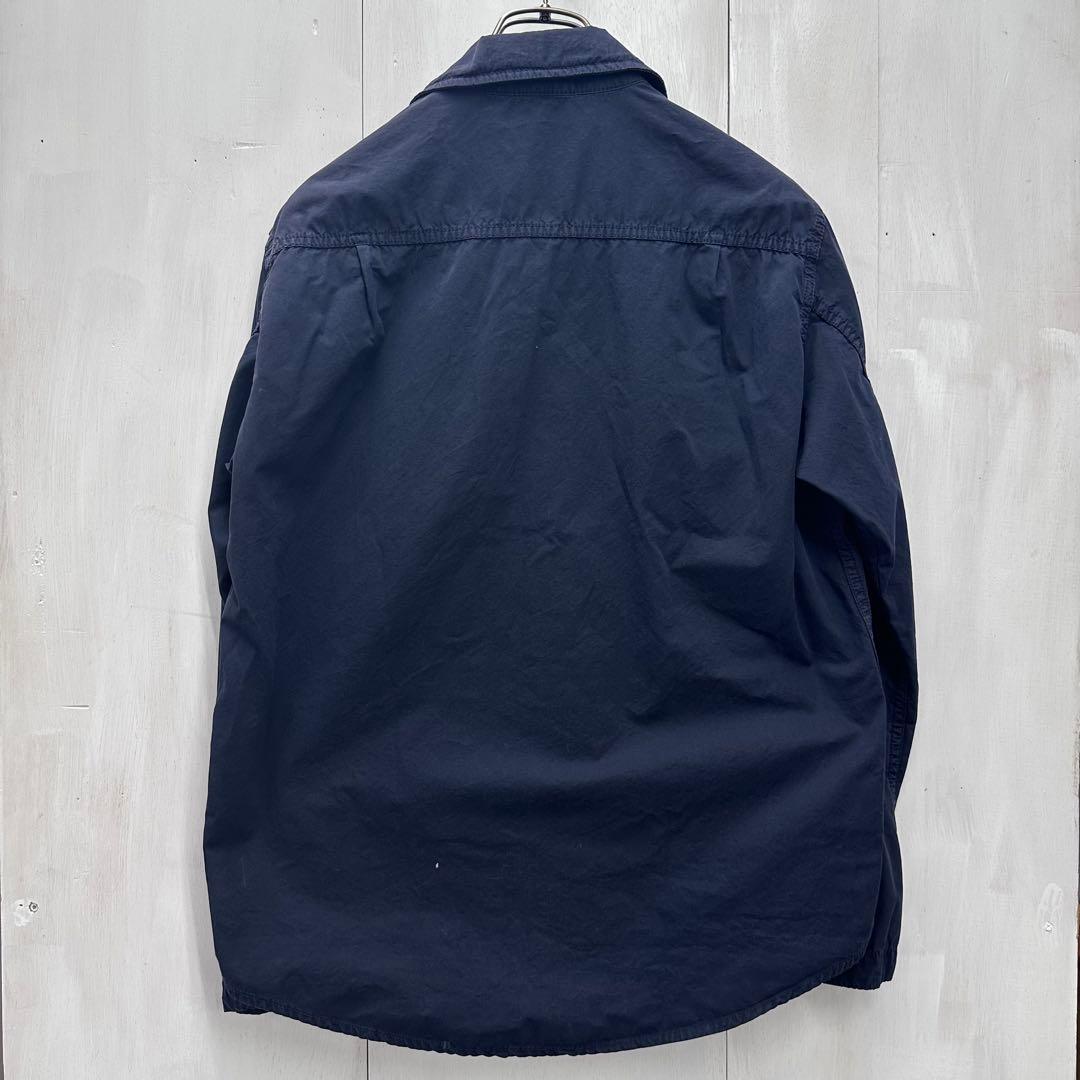 【新品未使用】STONE  シャツジャケット M ネイビー