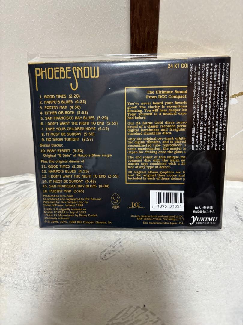 フィービースノウ DCC 24KT GOLD cd