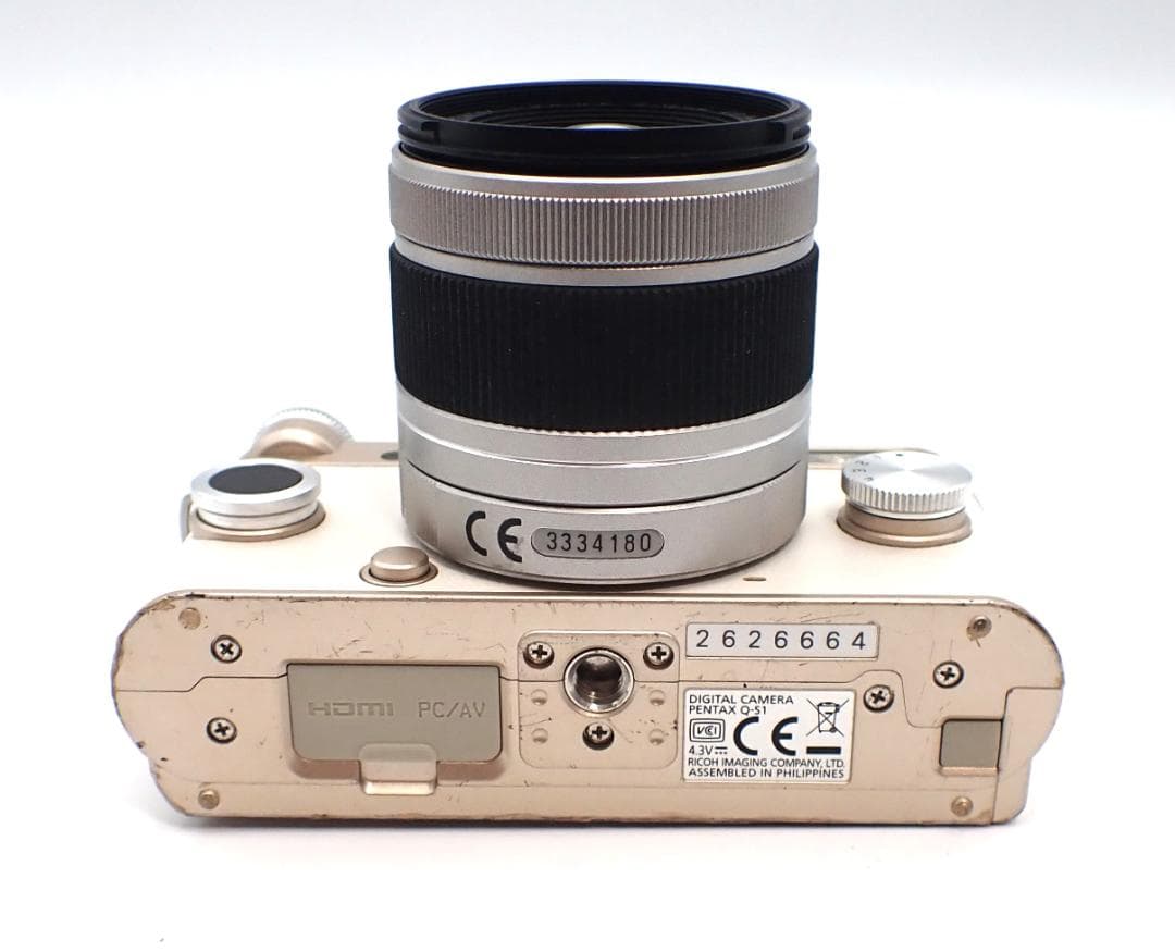 PENTAX Q-s1＋02レンズ+バッテリー＋充電器