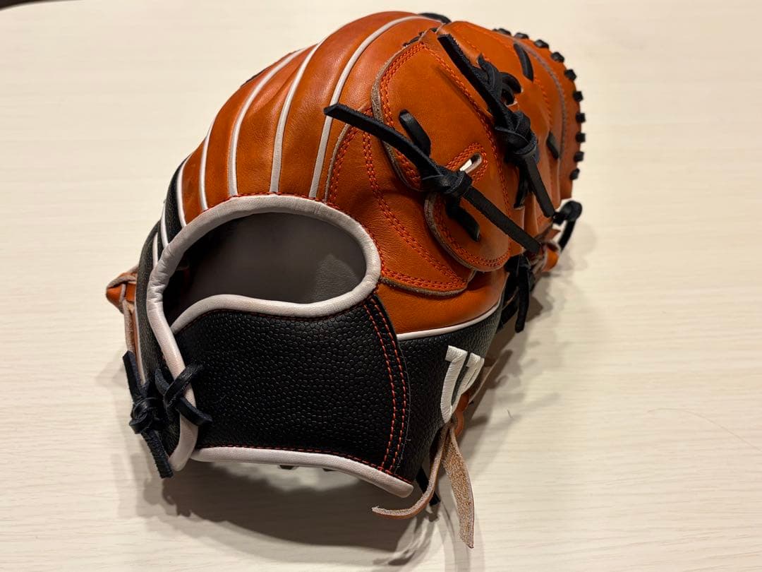 WILSON 軟式オーダーグラブ D1型 横型 湯もみ型付け済み 大谷風 投手用