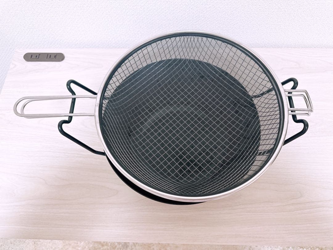 la base（ラバーゼ） 鉄揚げ鍋セット28cm