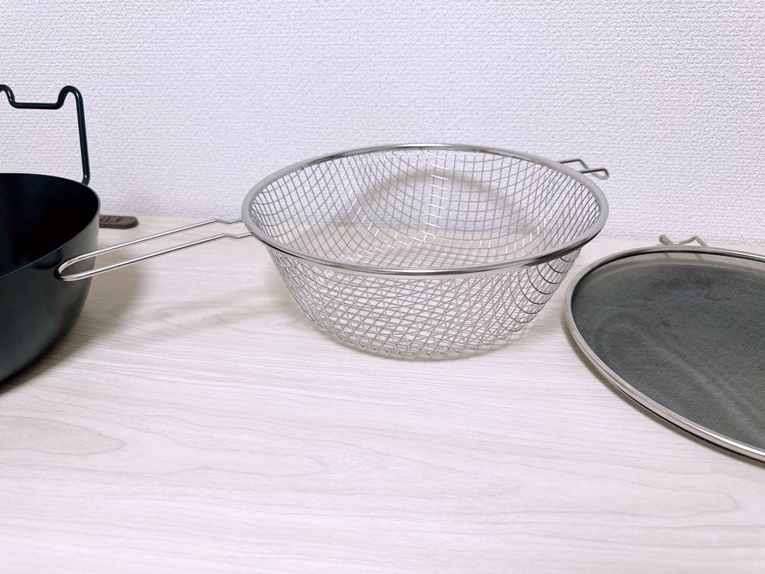 la base（ラバーゼ） 鉄揚げ鍋セット28cm