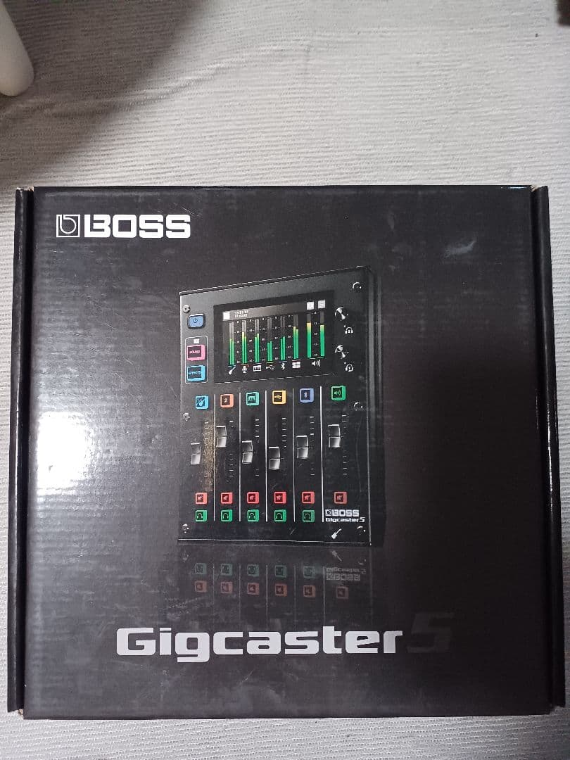 オーディオインターフェース　BOSS Gigcaster 5　配信向け