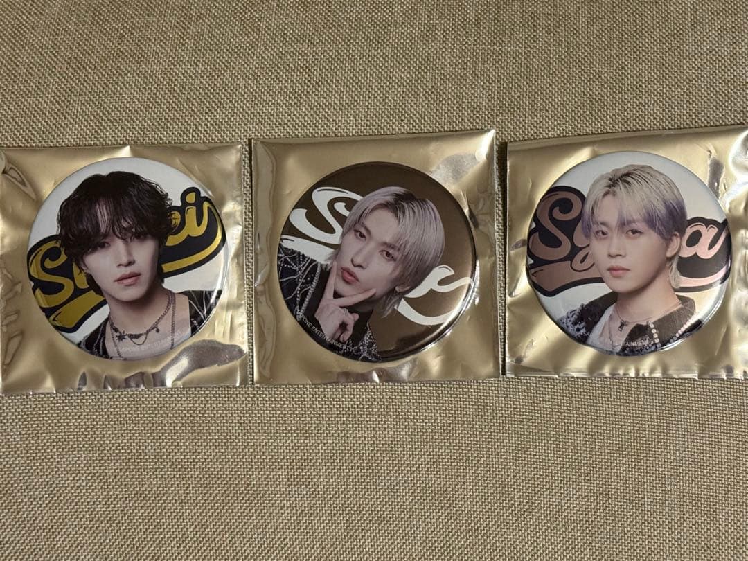 JO1 金城碧海　鶴房汐恩　豆原一成　トレカ　缶バッチ