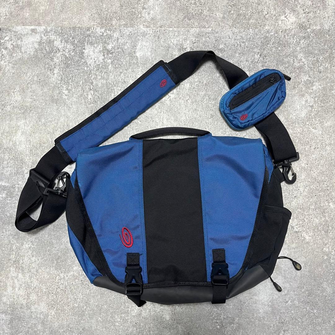 【良色】 TIMBUK2 メッセンジャーバッグ　y2k ブルー　ブラック