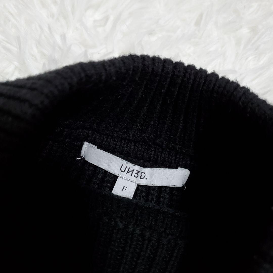 美品✨UN3D　ニット　セーター　ケーブルボリューム