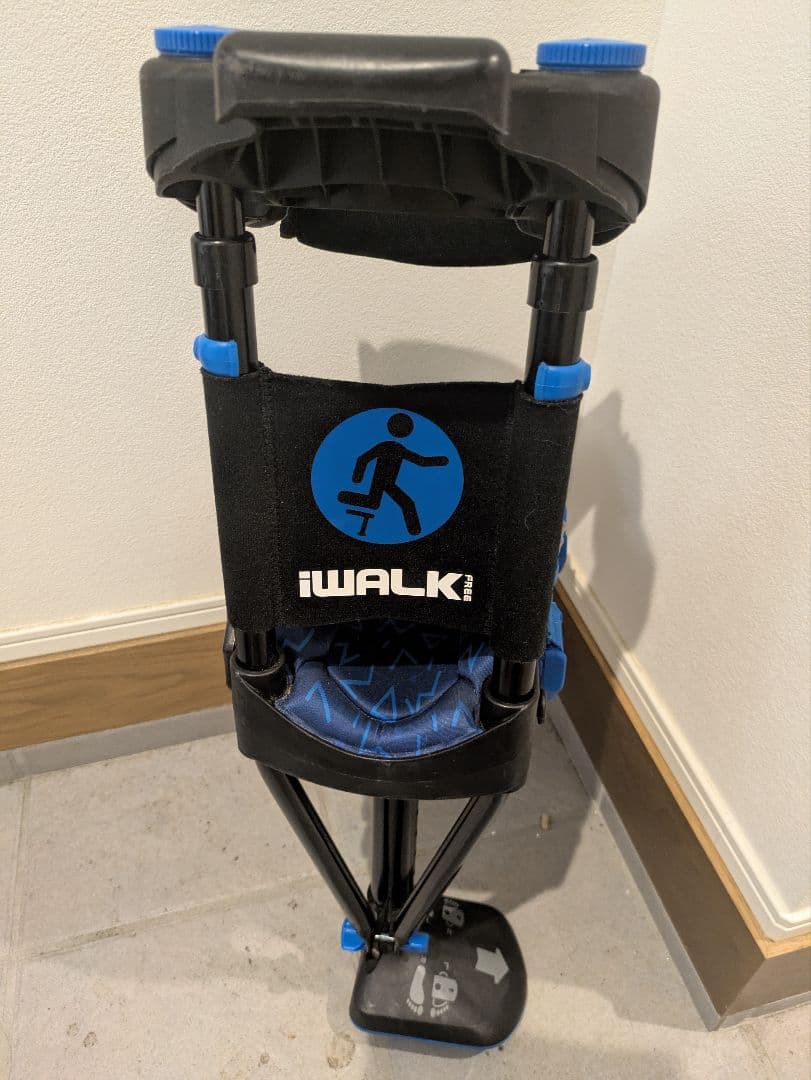 ハンズフリー 松葉杖 アイウォーク フリー 骨折 リハビリ 義足