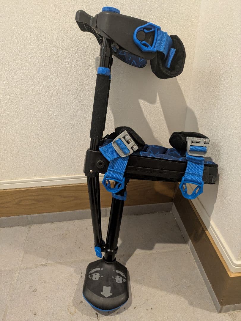 ハンズフリー 松葉杖 アイウォーク フリー 骨折 リハビリ 義足