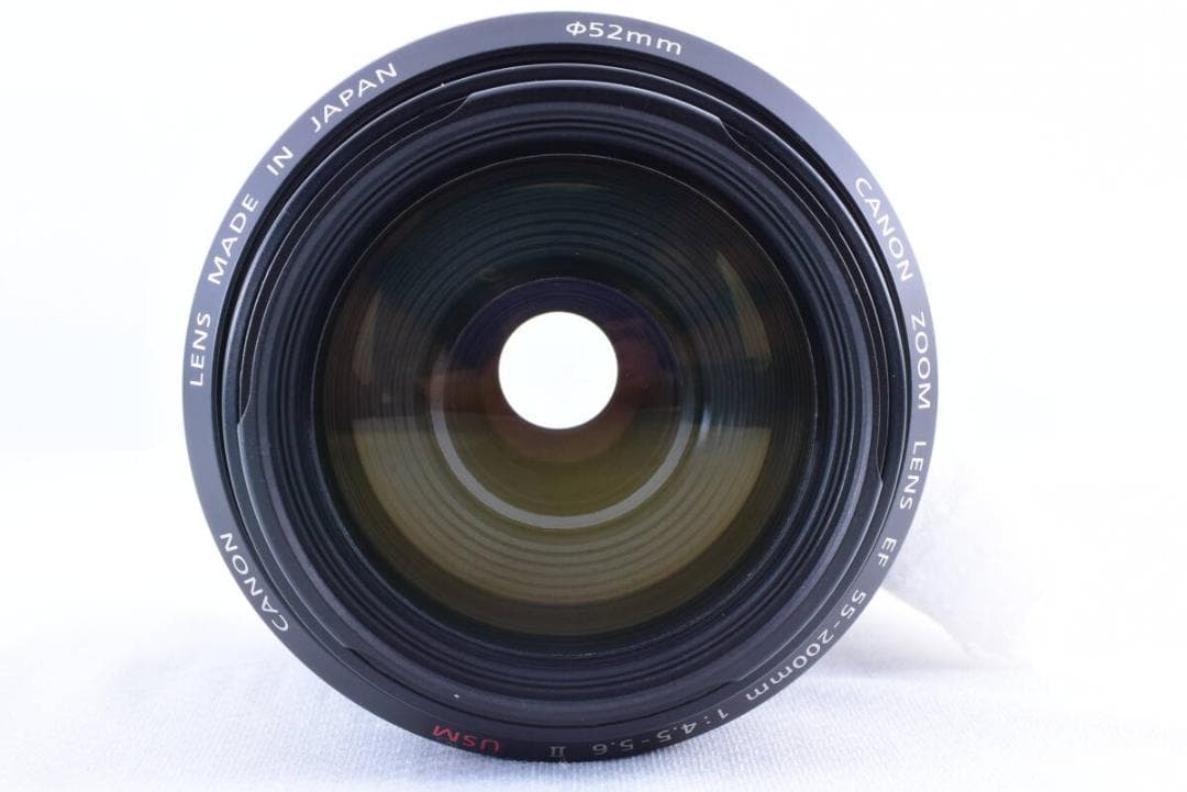 【望遠】Canon キヤノン EF 55-200mm II USM レンズフード