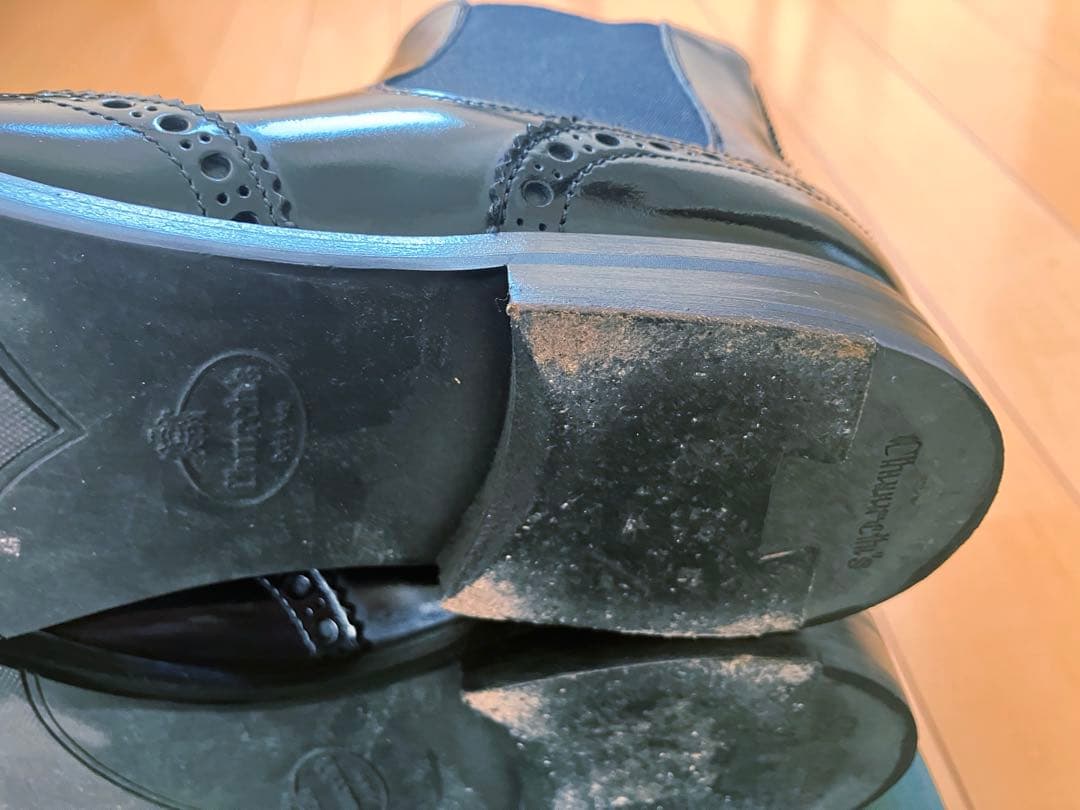 Church's チャーチ　サイドゴアブーツ　ブラック　36