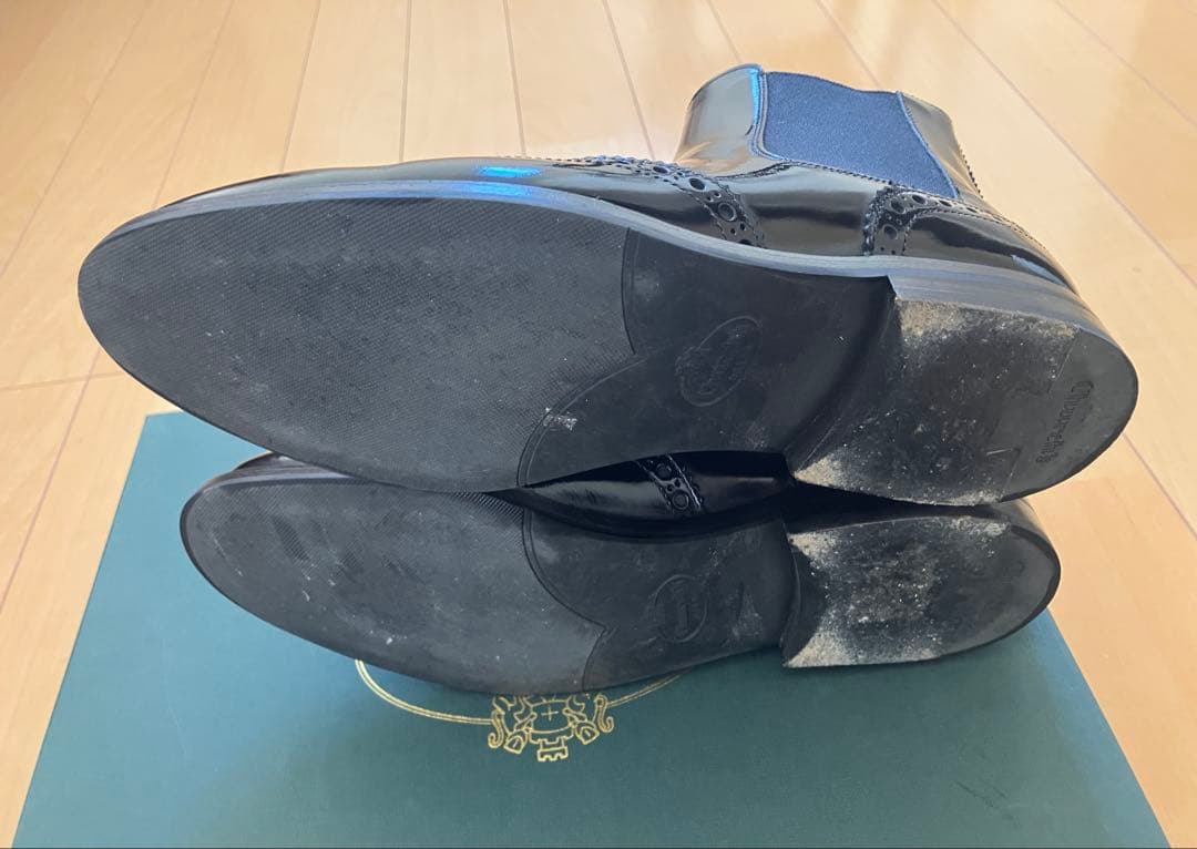 Church's チャーチ　サイドゴアブーツ　ブラック　36