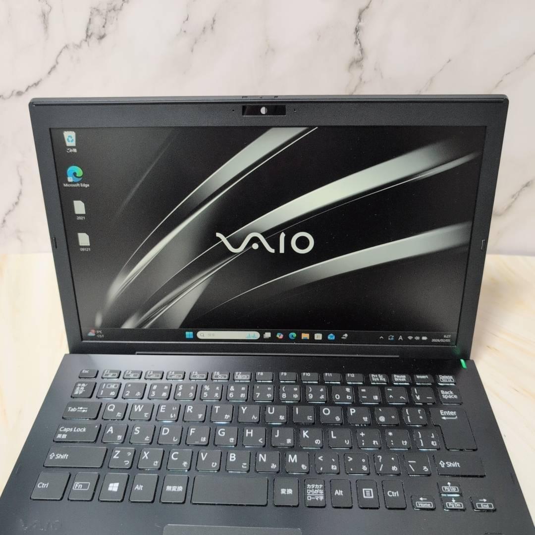 VAIO ProPG i5 8GB SSD256 オフィス ノートPC カメラ