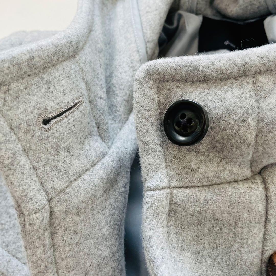 新品タグ付 ユナイテッドアローズ　ダッフルコート　ライトグレー