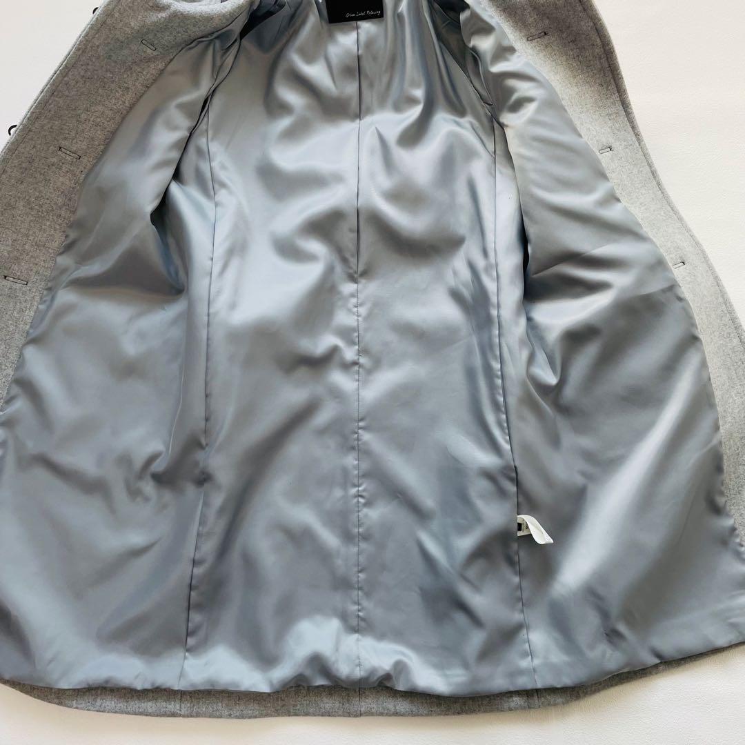 新品タグ付 ユナイテッドアローズ　ダッフルコート　ライトグレー