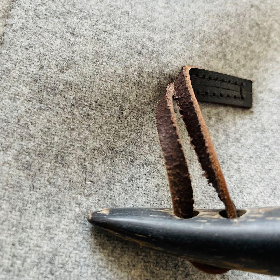 新品タグ付 ユナイテッドアローズ　ダッフルコート　ライトグレー