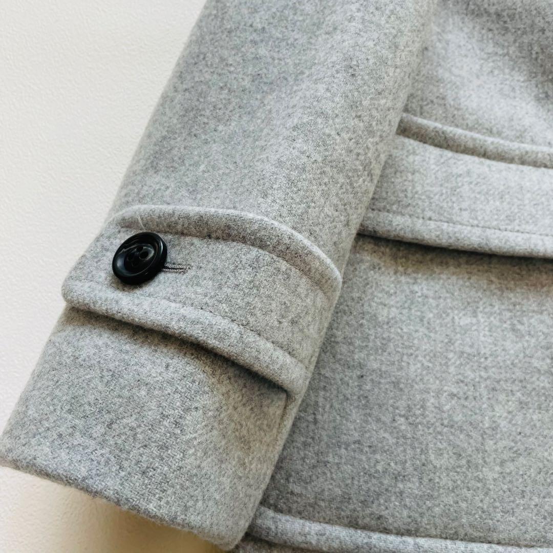 新品タグ付 ユナイテッドアローズ　ダッフルコート　ライトグレー