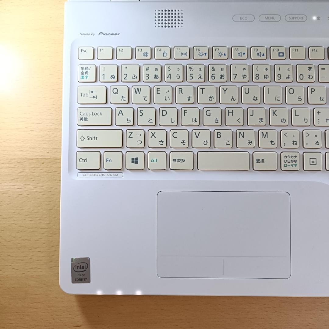 メモリ16GB ノートPC Core i7 Windows11 SSD 富士通