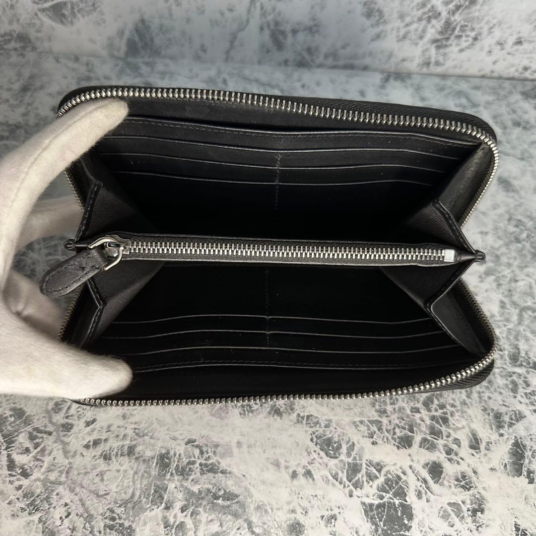 ✨️BURBERRY✨️ バーバリー 長財布 TBロゴ ラウンドファスナー 黒