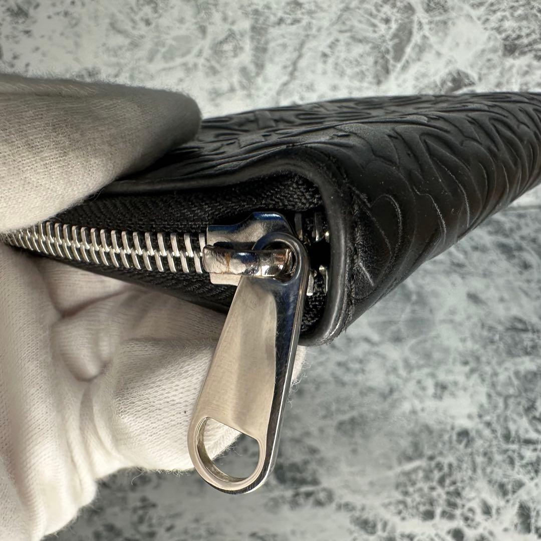 ✨️BURBERRY✨️ バーバリー 長財布 TBロゴ ラウンドファスナー 黒