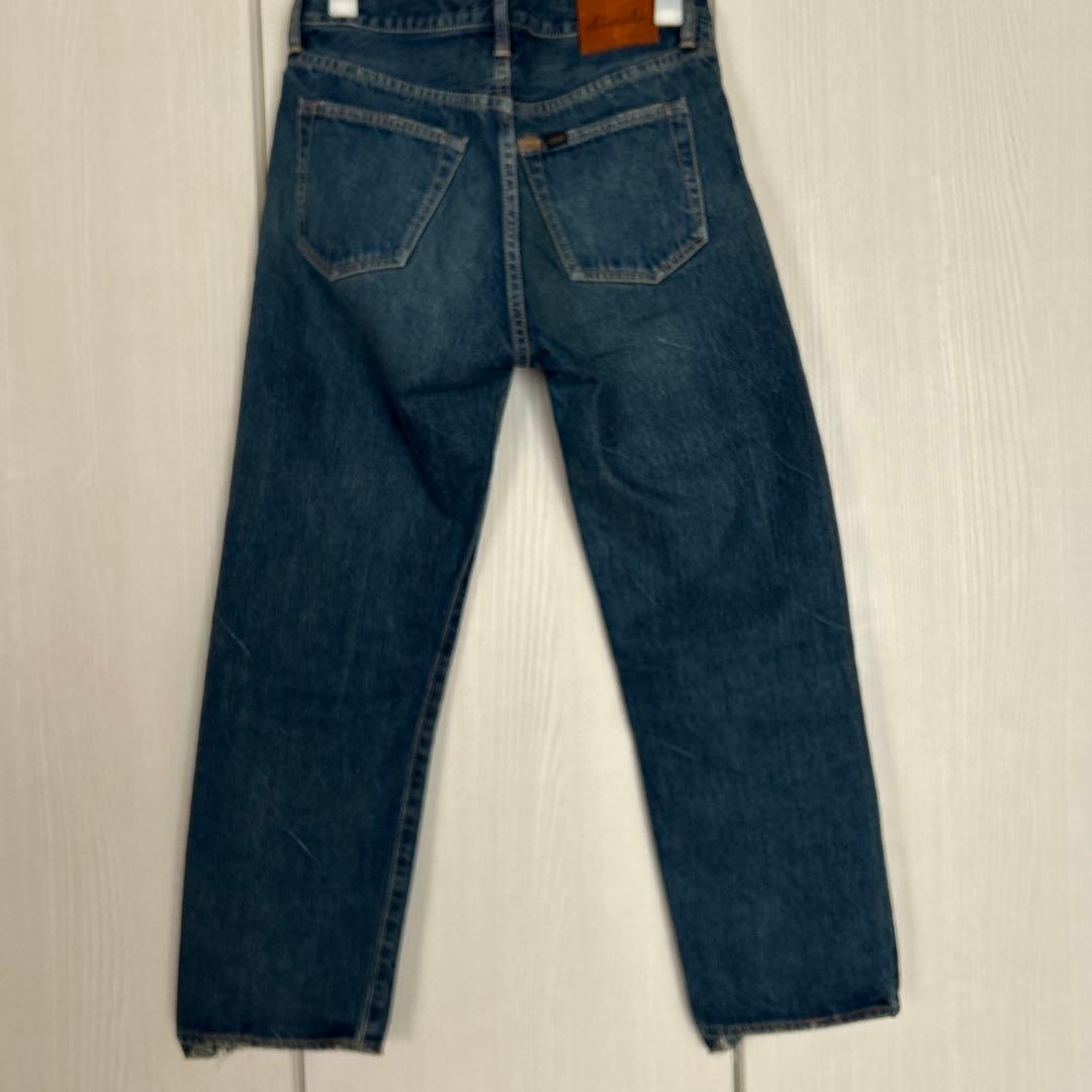 未使用　チマラ　ダメージデニム　ストレート　ヴィンテージミディアム