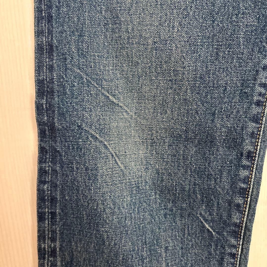 未使用　チマラ　ダメージデニム　ストレート　ヴィンテージミディアム