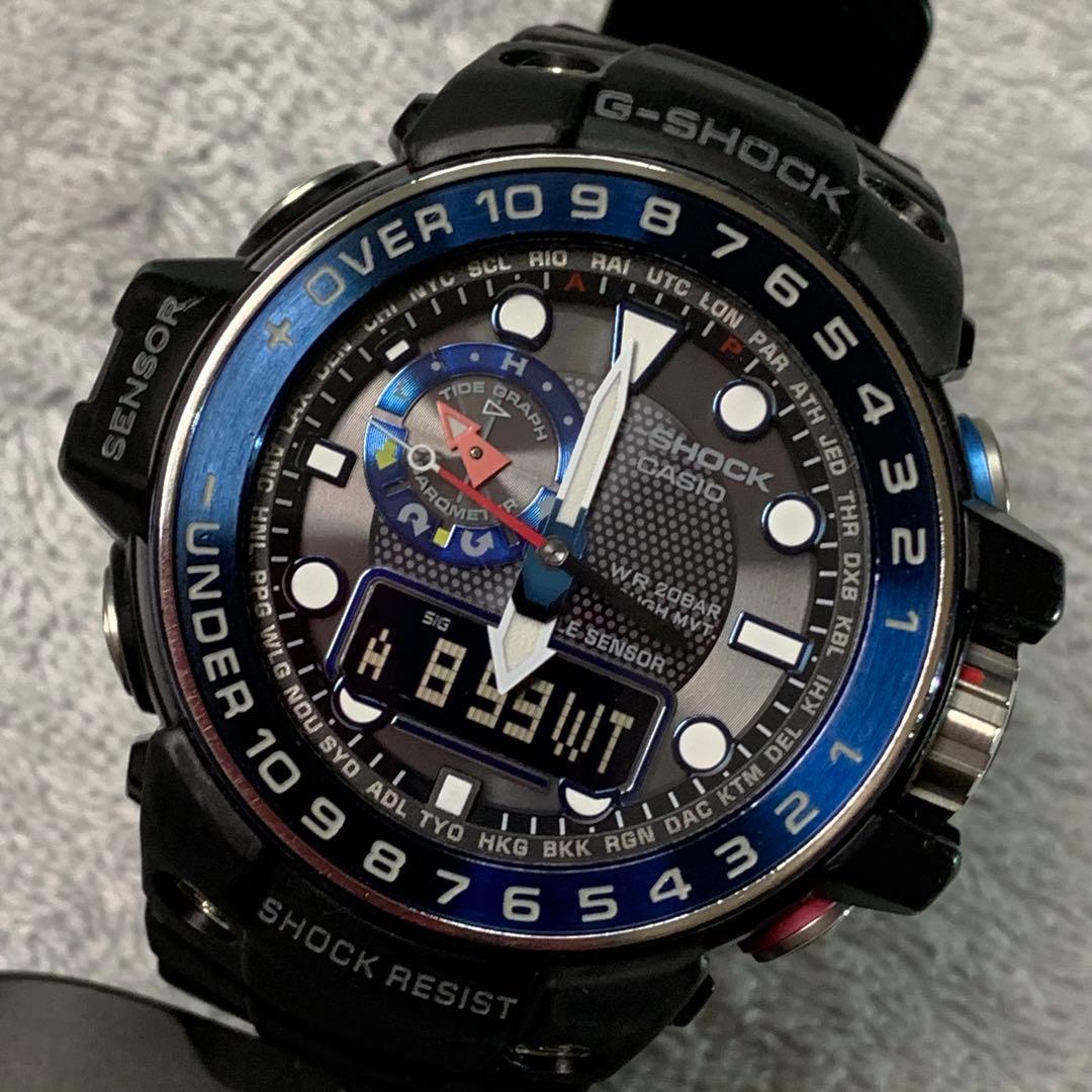 時計 CASIO G-SHOCK GWN-1000B Marine Blue