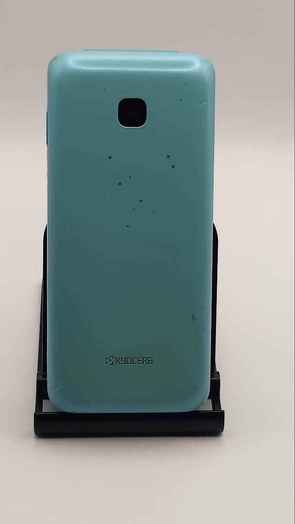 希少 ✨ 美品 GRATINA KYF42 ライトブルー 本体 ガラケー