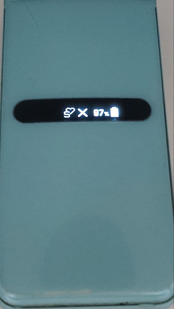 希少 ✨ 美品 GRATINA KYF42 ライトブルー 本体 ガラケー