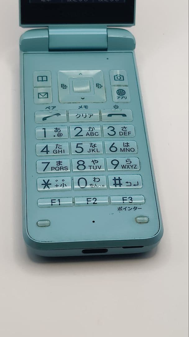 希少 ✨ 美品 GRATINA KYF42 ライトブルー 本体 ガラケー