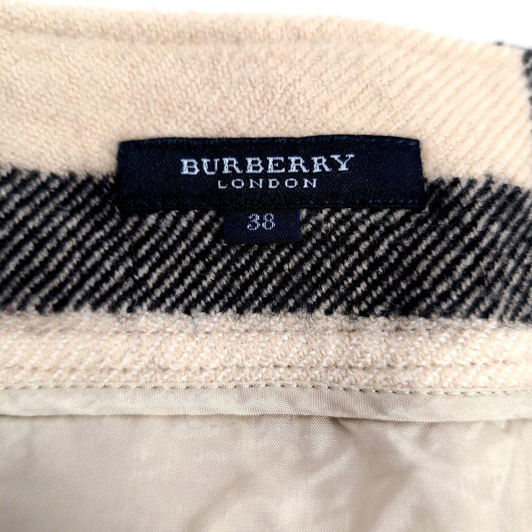do25 BURBERRY LONDON スカート メガチェック サイズ38