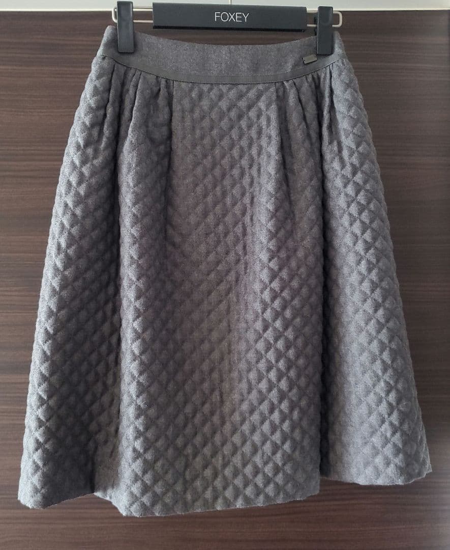 ⭐FOXEY　フォクシー　キルティング　スカート