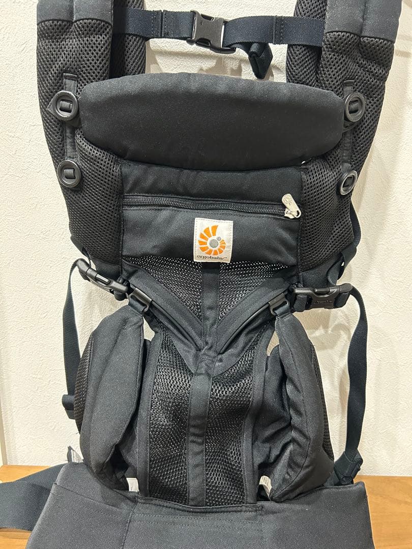 【美品】エルゴベビー 抱っこ紐 ブラック オムニ360 メッシュ