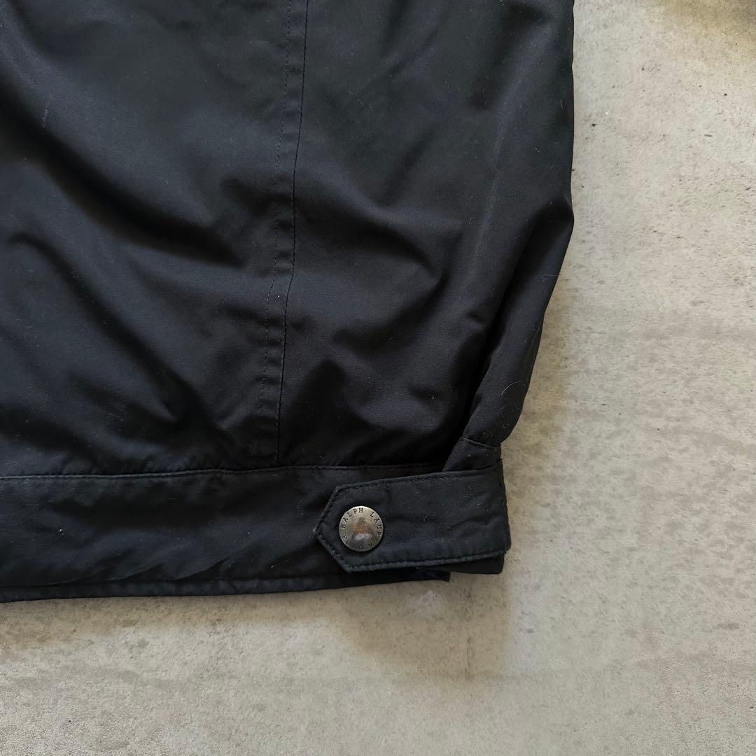 K*T様 90s ラルフローレン ウォームアップジャケット ブラック 裏フリース