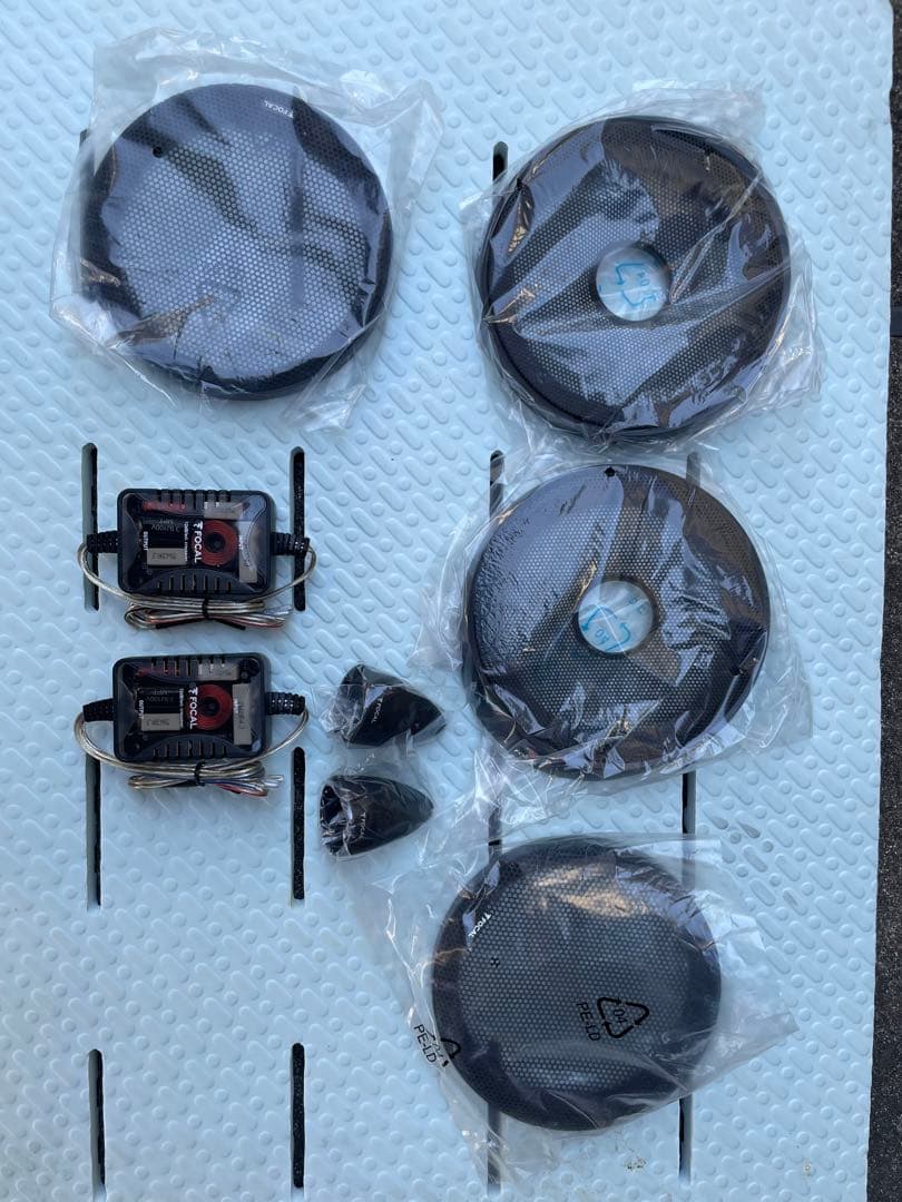 Focal 2way & コアキシャル　ロックフォード　パワーアンプセット