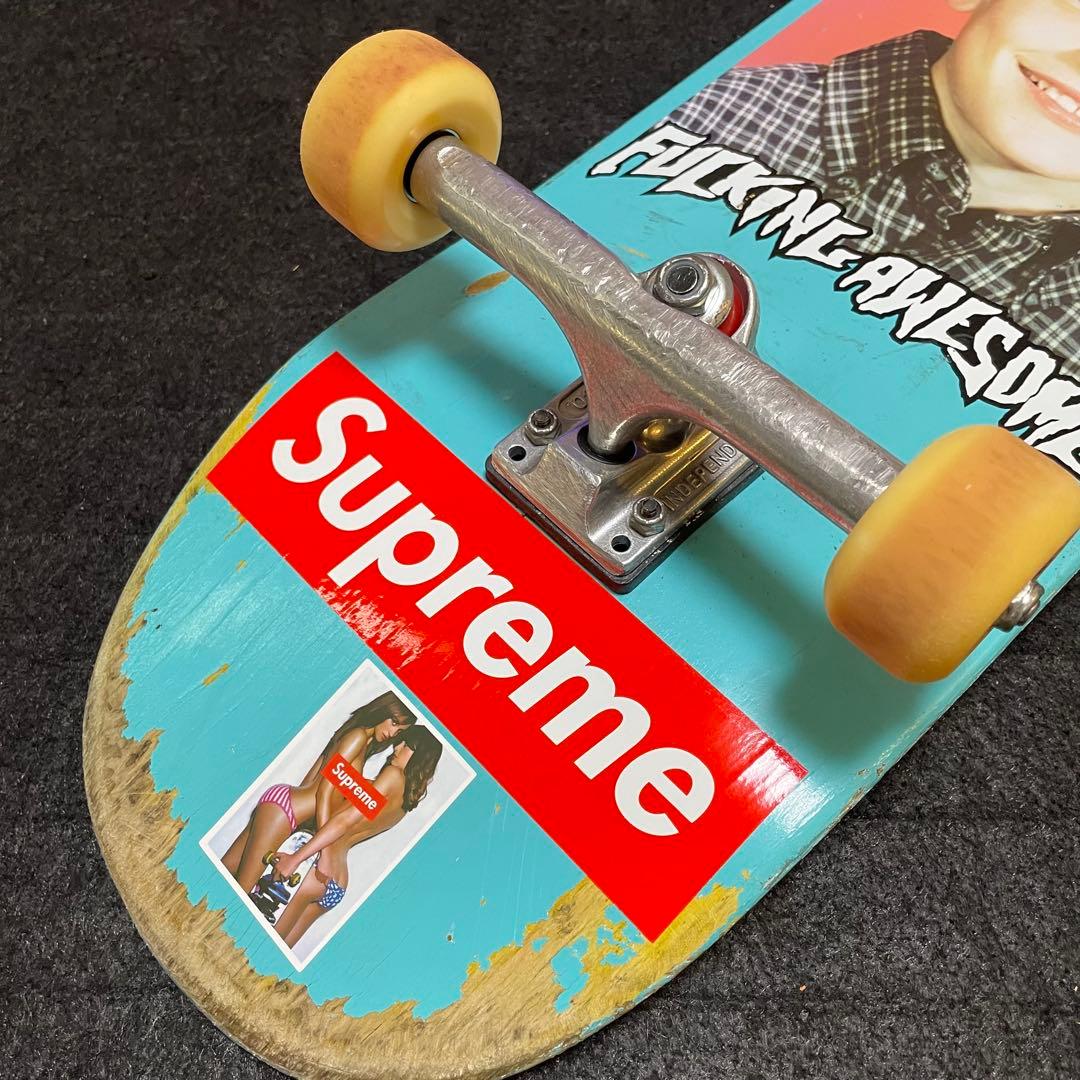 ファッキングオーサム　スケボー　スケートボード　インディペンデント　BONES