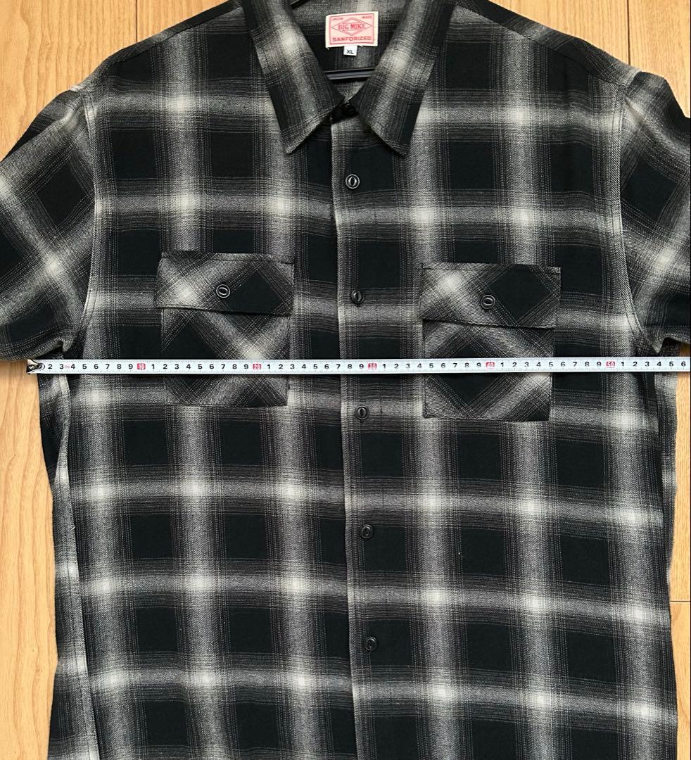 BIG MIKE 山田蓮 オンブレチェック シャドーチェック ボードシャツ