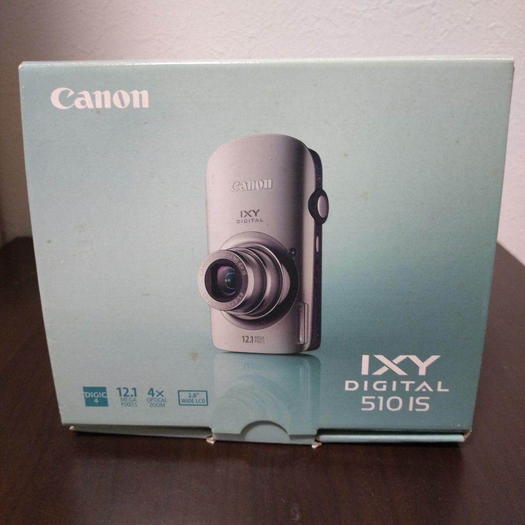 Canon IXY DIGITAL 510IS 本体と付属品