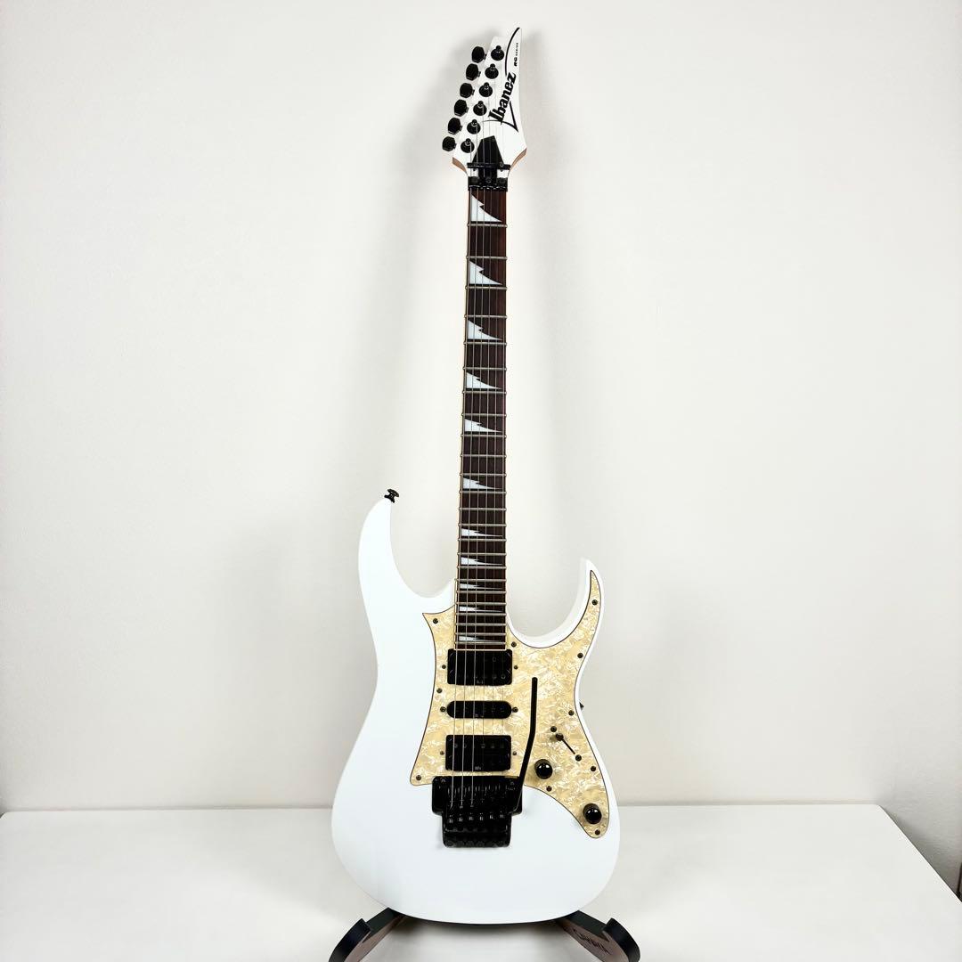 現状品 IBANEZ アイバニーズ RG350DXZ WH エレキギター