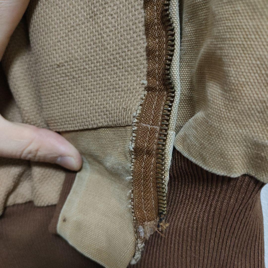 カーハート アクティブジャケット ZIP破損 ブラウン XL程度