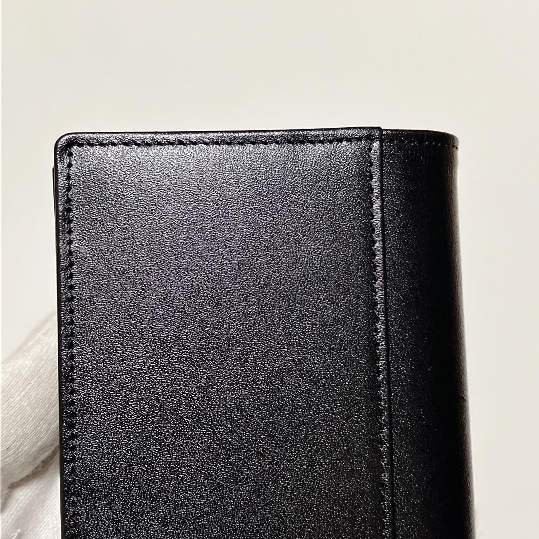 未使用 MONTBLANC モンブラン レザーカードケース 名刺入れ ブラック