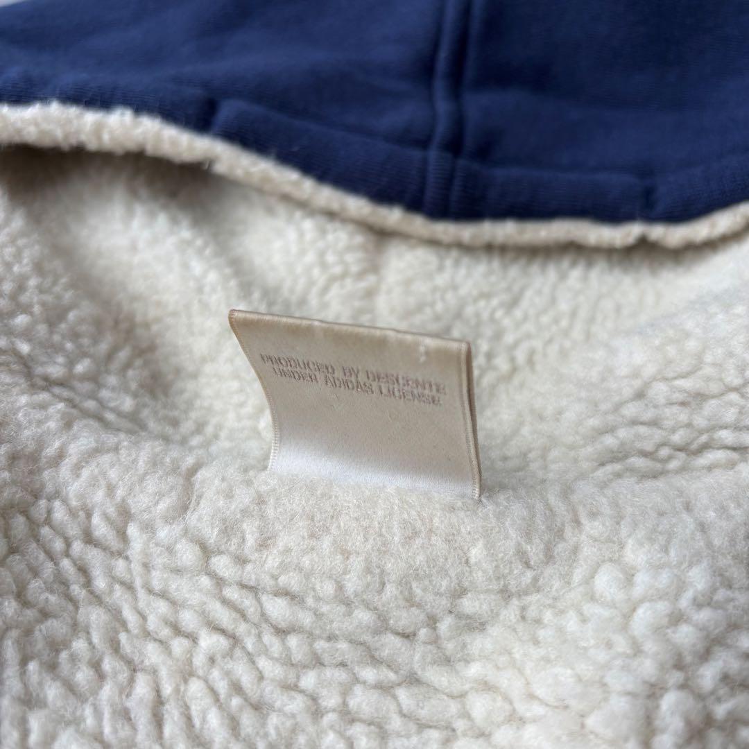 新*陽様 16363 アディダス 80's vintage 裏ボア ジップパーカ