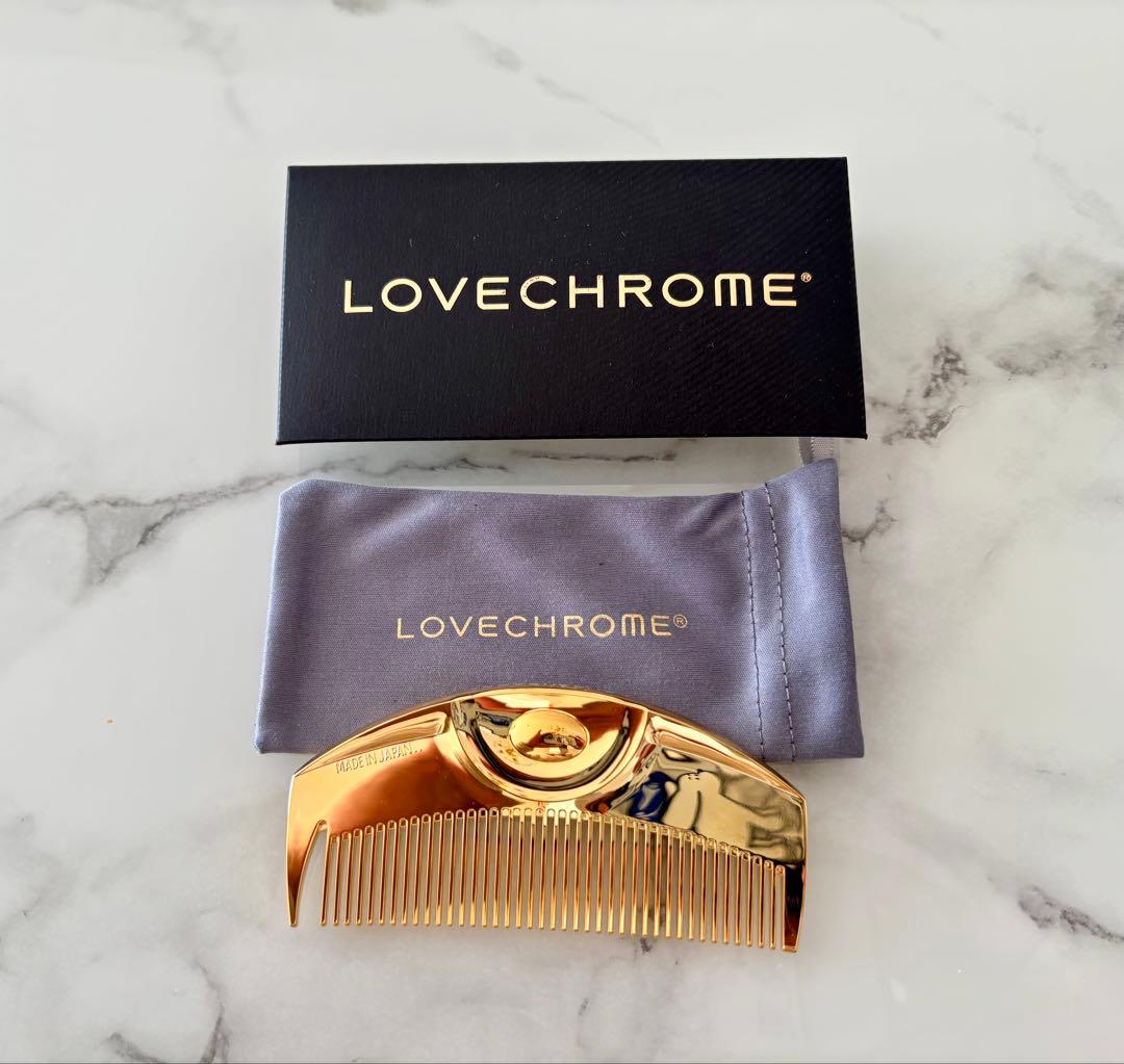 【新品未使用】LOVECHROMEラブクロム ツキ ゴールド K24GP